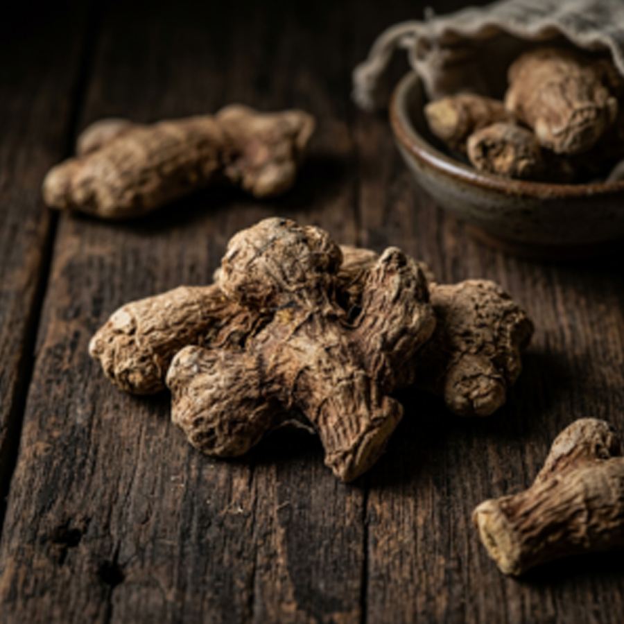 Zenzero secco indiano