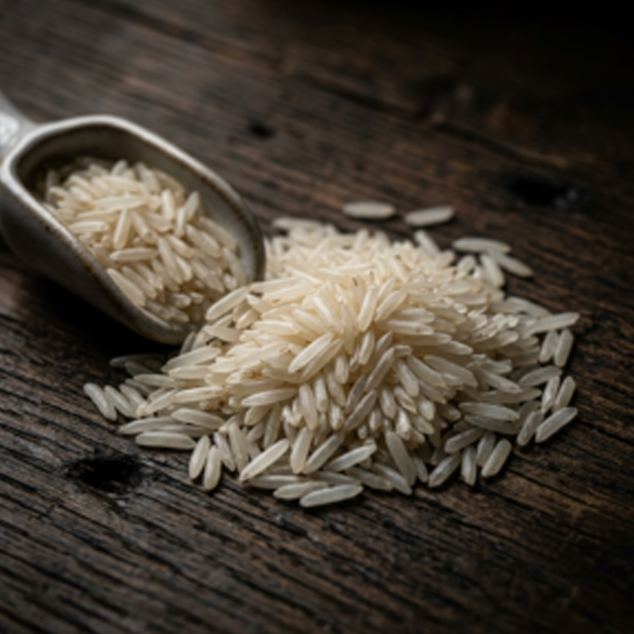 Arroz de grano largo de la India (no basmati)